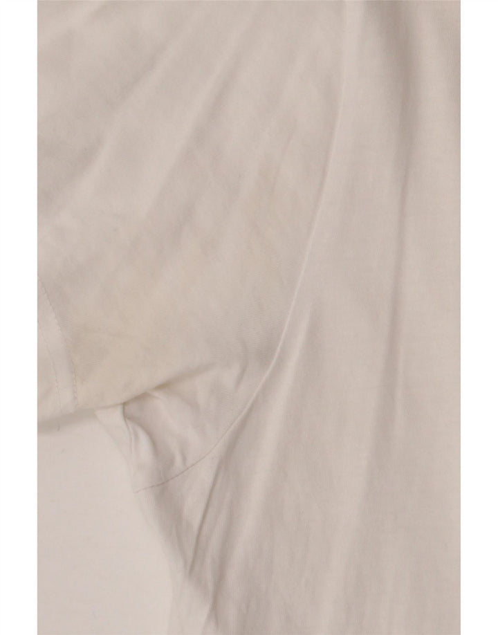Camiseta masculina VANS Custom Fit Graphic Top Médio Algodão Branco