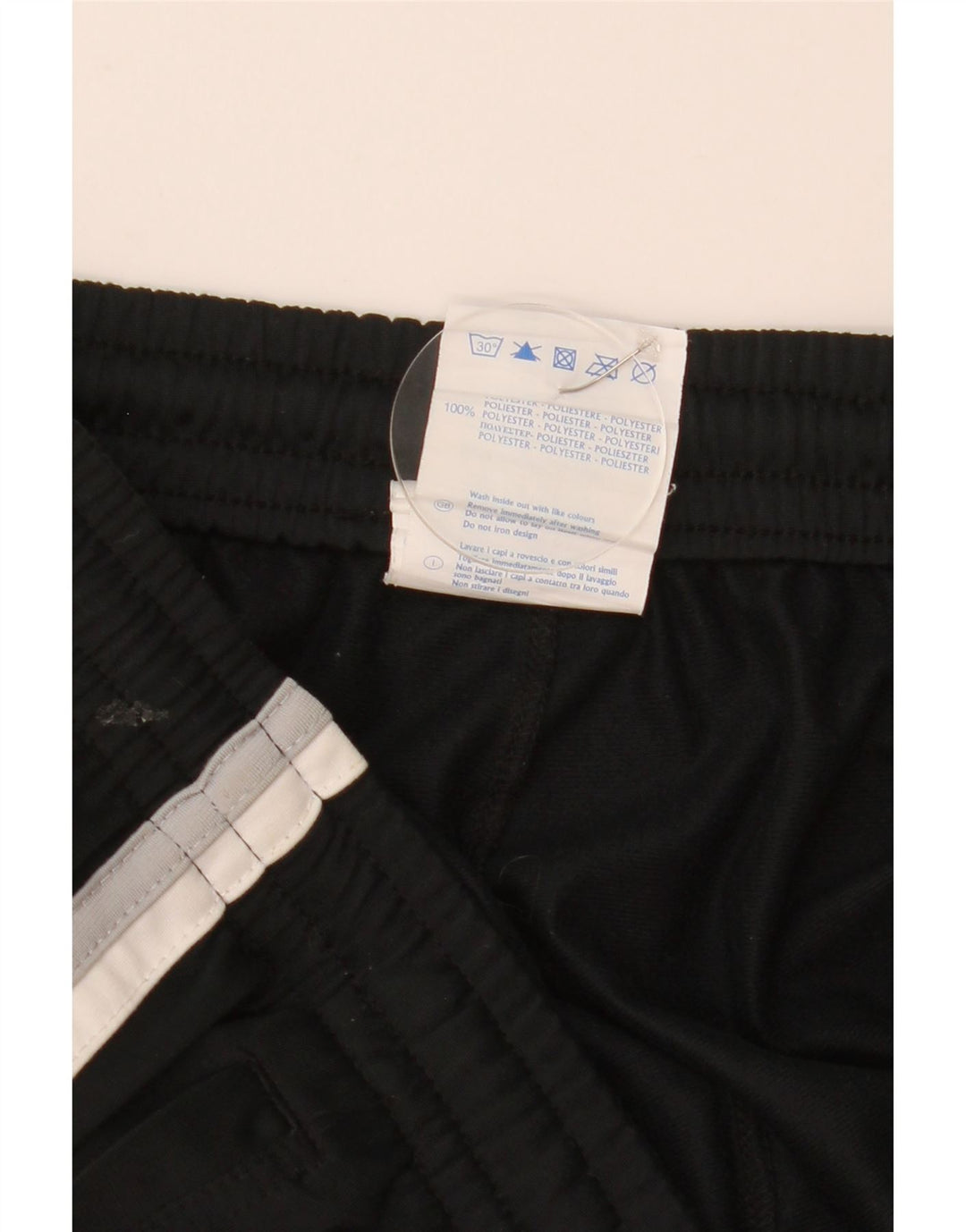 Calça de treino masculina Champion XL preta Colourblock poliéster