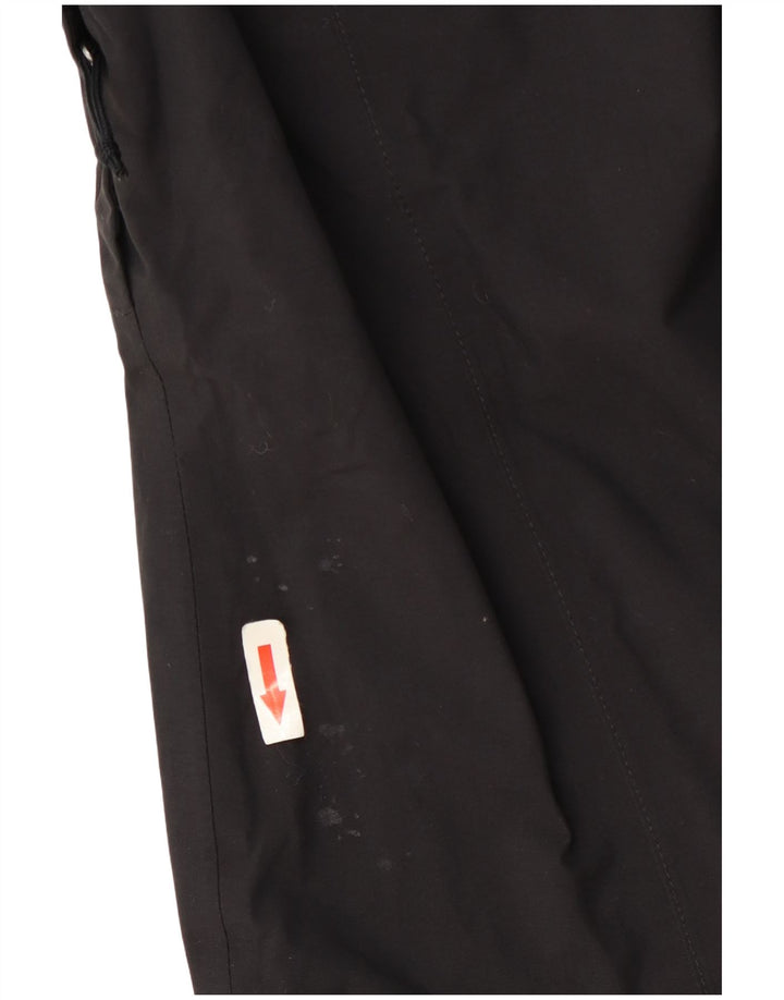 Jaqueta de chuva feminina com capuz The North Face UK 10 pequena nylon preta