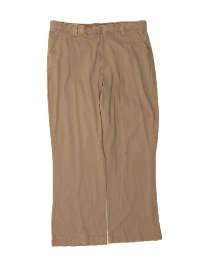 LEE Womens Straight Chino Trousers US 14 XL W38 L32 Beige Cotton Vintage Lee and Second-Hand Lee from Messina Hembry 