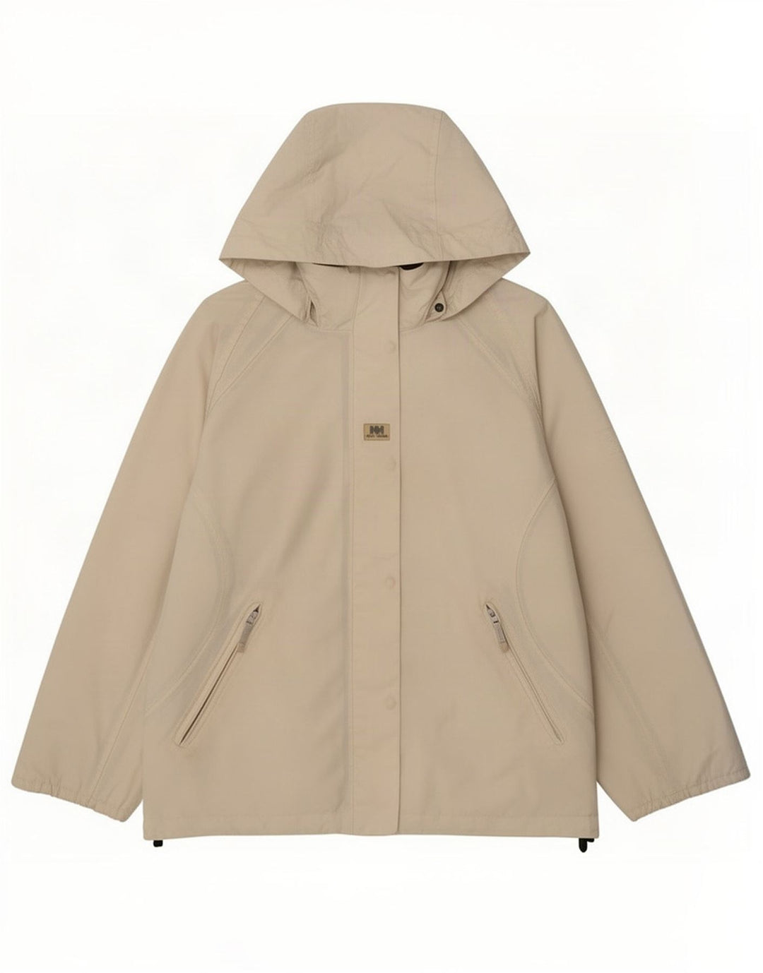 Jaqueta de chuva com capuz feminina Helly Hansen Reino Unido 16 grande poliéster branco