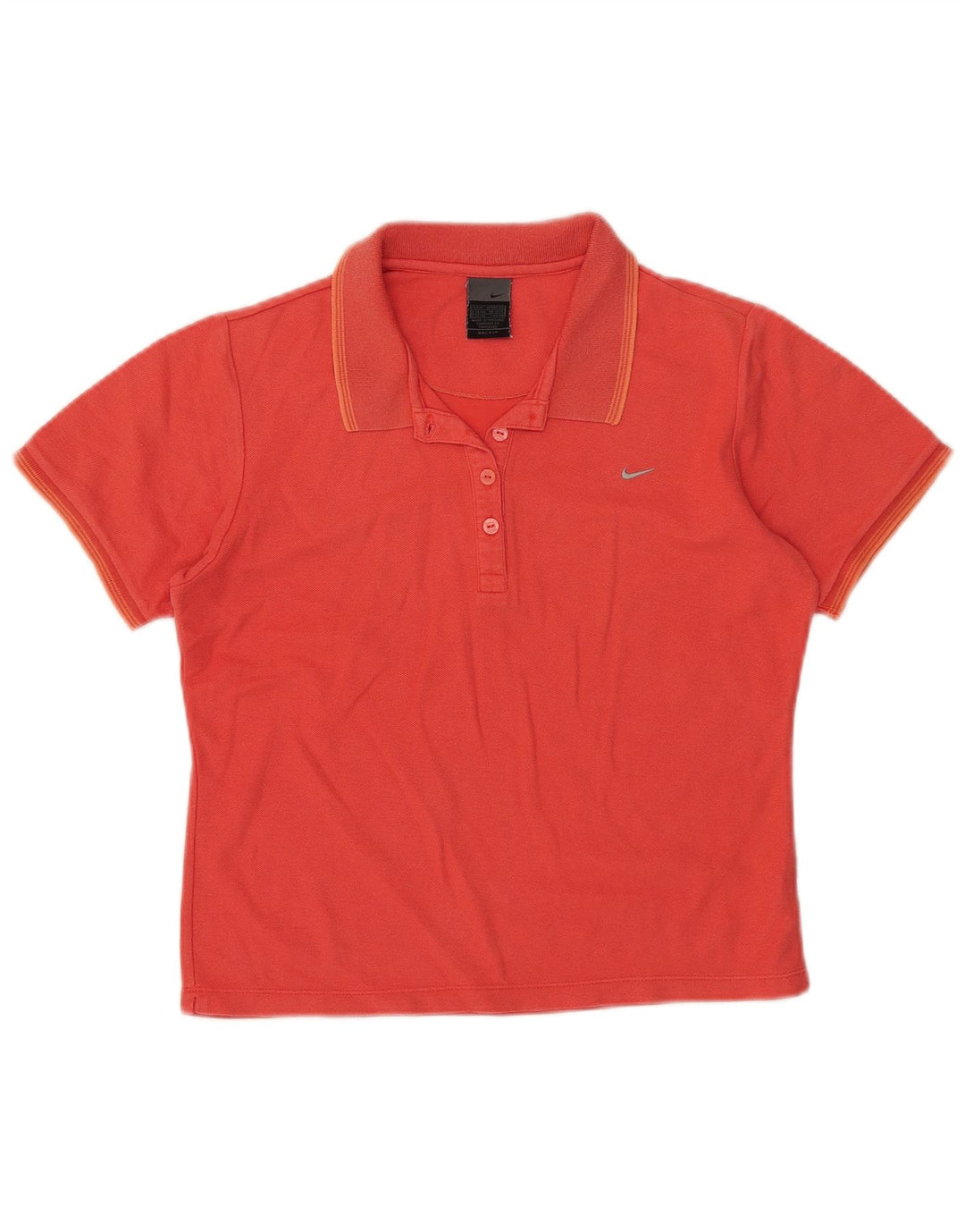 Camisa polo feminina Nike UK 10/12 médio vermelho
