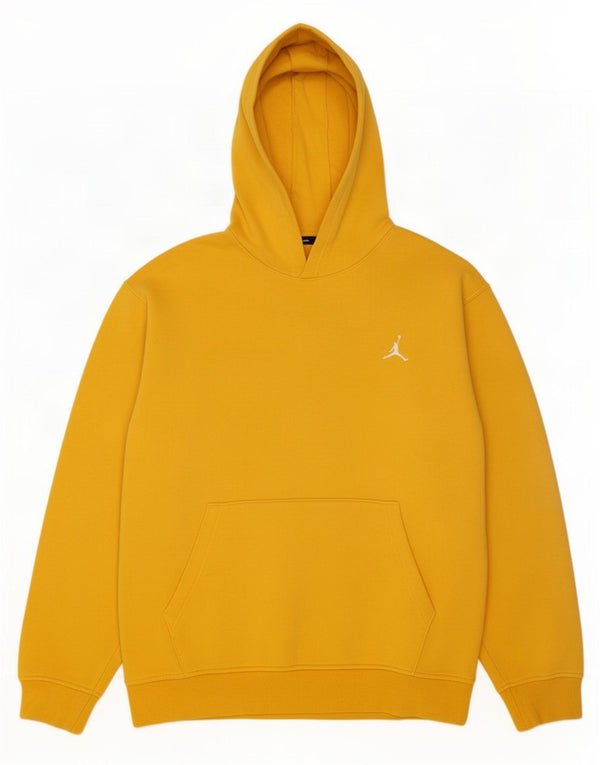 Jordan Mens Hoodie Jumper Médio Algodão Amarelo
