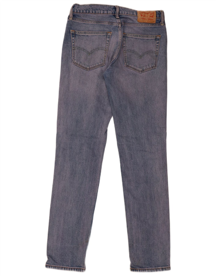 LEVI'S Jeans Slim Masculino W31 L34 Azul Algodão