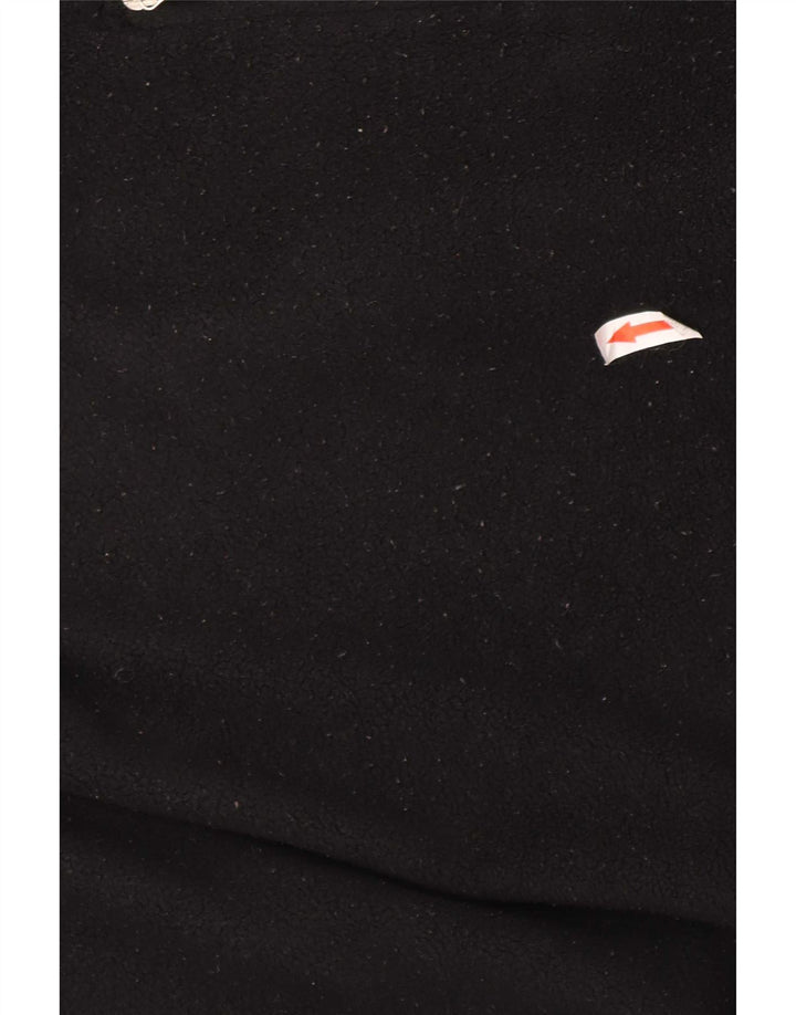 Suéter masculino North Sails com zíper e gola em lã XL preto colorblock poliéster
