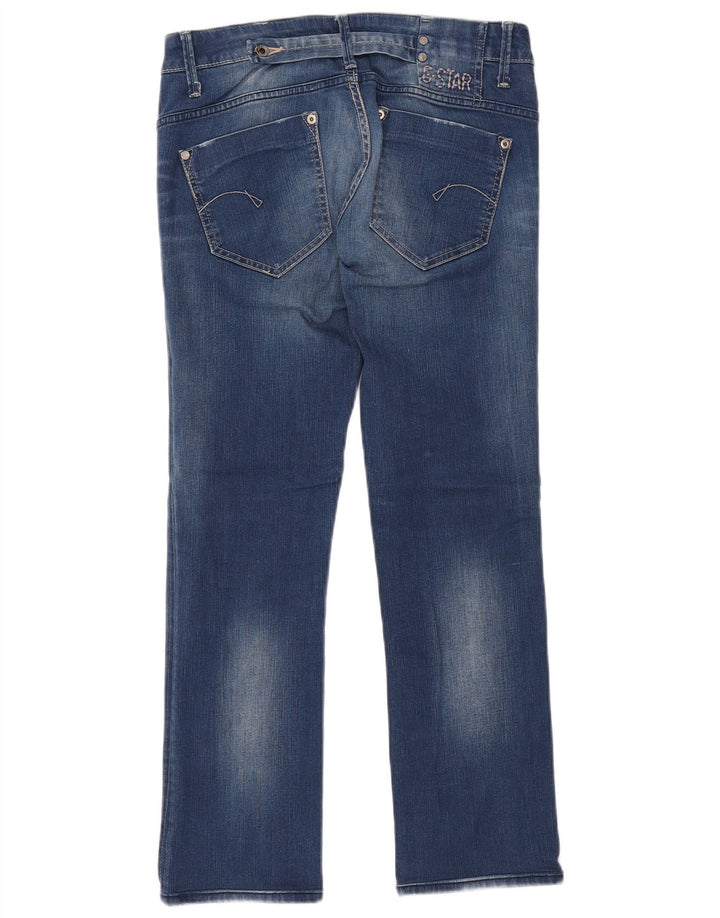 Jeans bootcut feminino G-STAR W28 L28 algodão azul