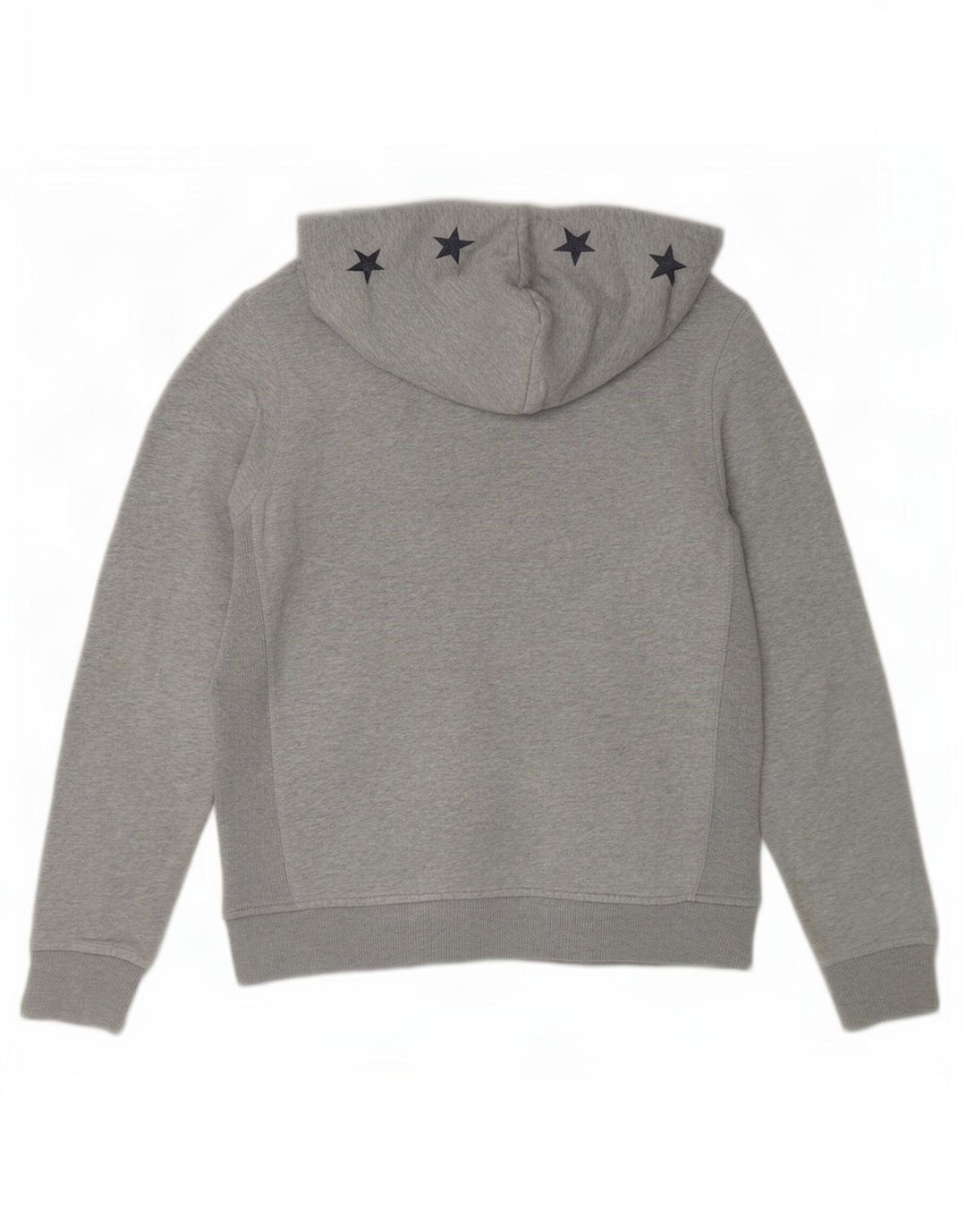 Converse feminino gráfico moletom com capuz UK 14 cinza médio