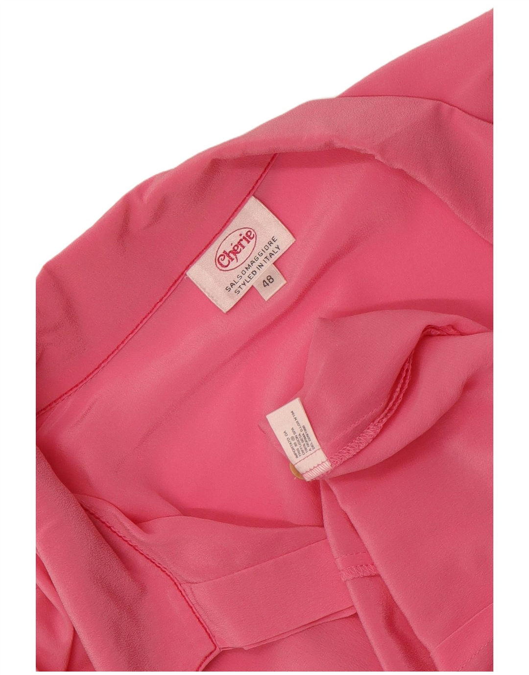 blusa feminina cherie IT 48 XL rosa seda
