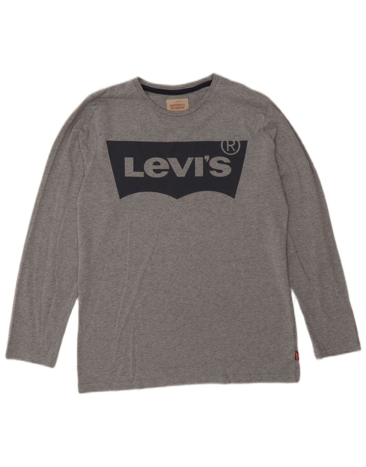 Top Levi's Boys Graphic T-Shirt 13-14 Anos Cinzento