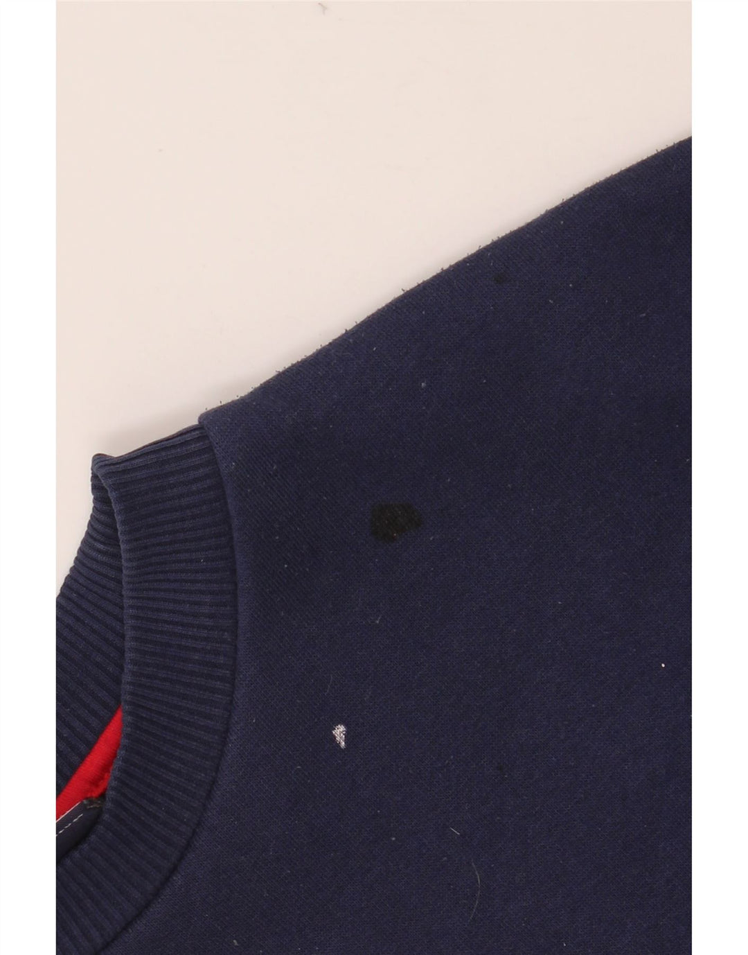 Suéter gráfico feminino UMBRO Reino Unido 14 poliéster azul marinho médio