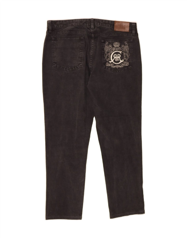 CERRUTI Womens Slim Jeans W31 L25 Grey Cotton Vintage Cerruti and Second-Hand Cerruti from Messina Hembry 