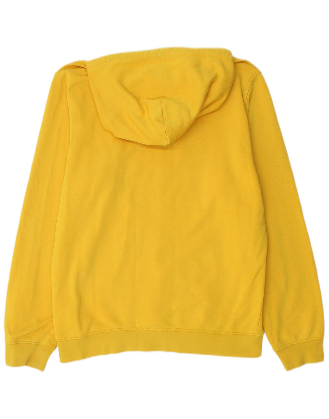 Jumper com capuz gráfico masculino Champion médio algodão amarelo