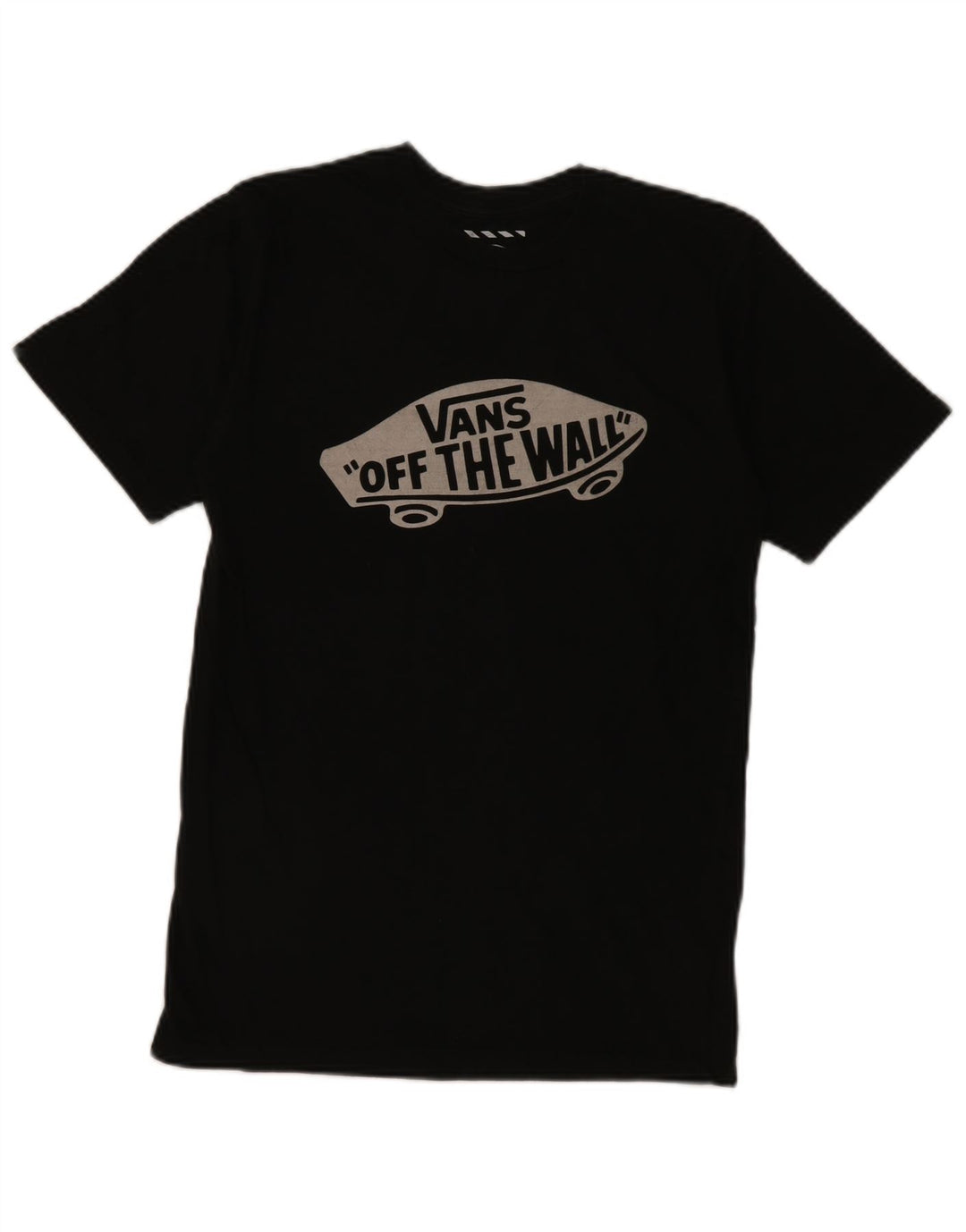 Camiseta Vans Masculina Custom Fit Graphic Top Pequeno Algodão Preto