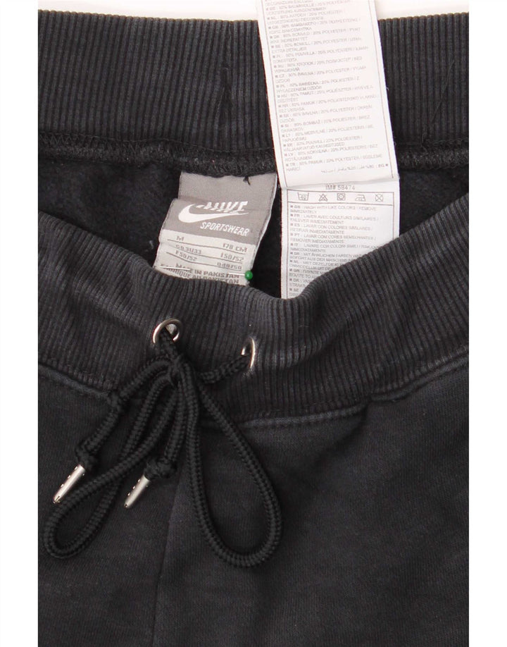 Calça de treino masculina Nike médio preto algodão