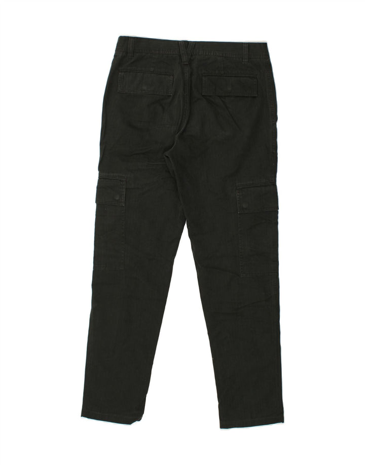 CELIO Womens Slim Cargo Trousers IT 42 Medium W32 L31  Green Cotton | Vintage Celio | Thrift | Second-Hand Celio | Used Clothing | Messina Hembry 