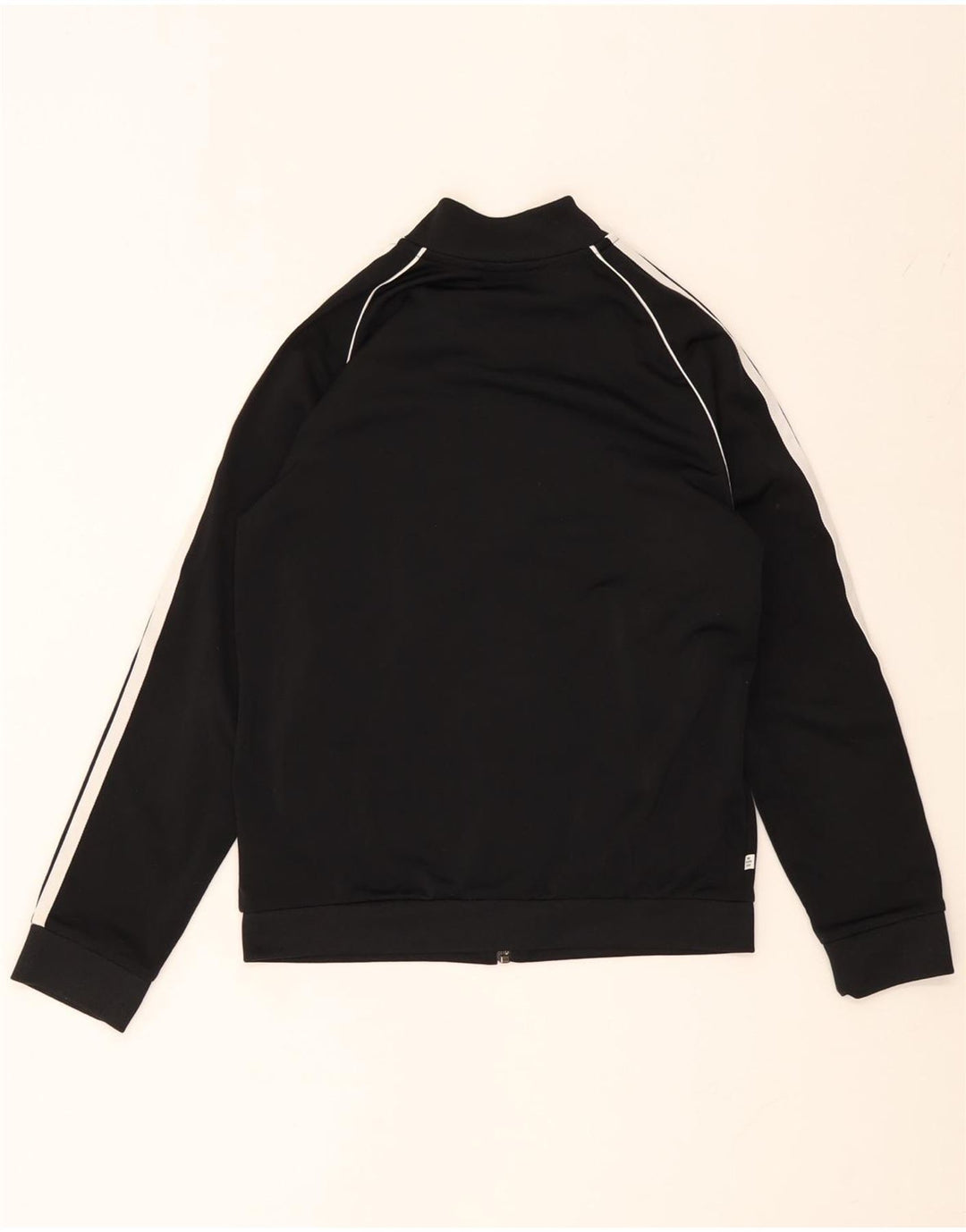 Casaco de treino adidas menino 10-11 anos preto poliéster
