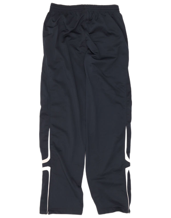 Calça de treino masculina Umbro médio azul marinho colorblock poliéster