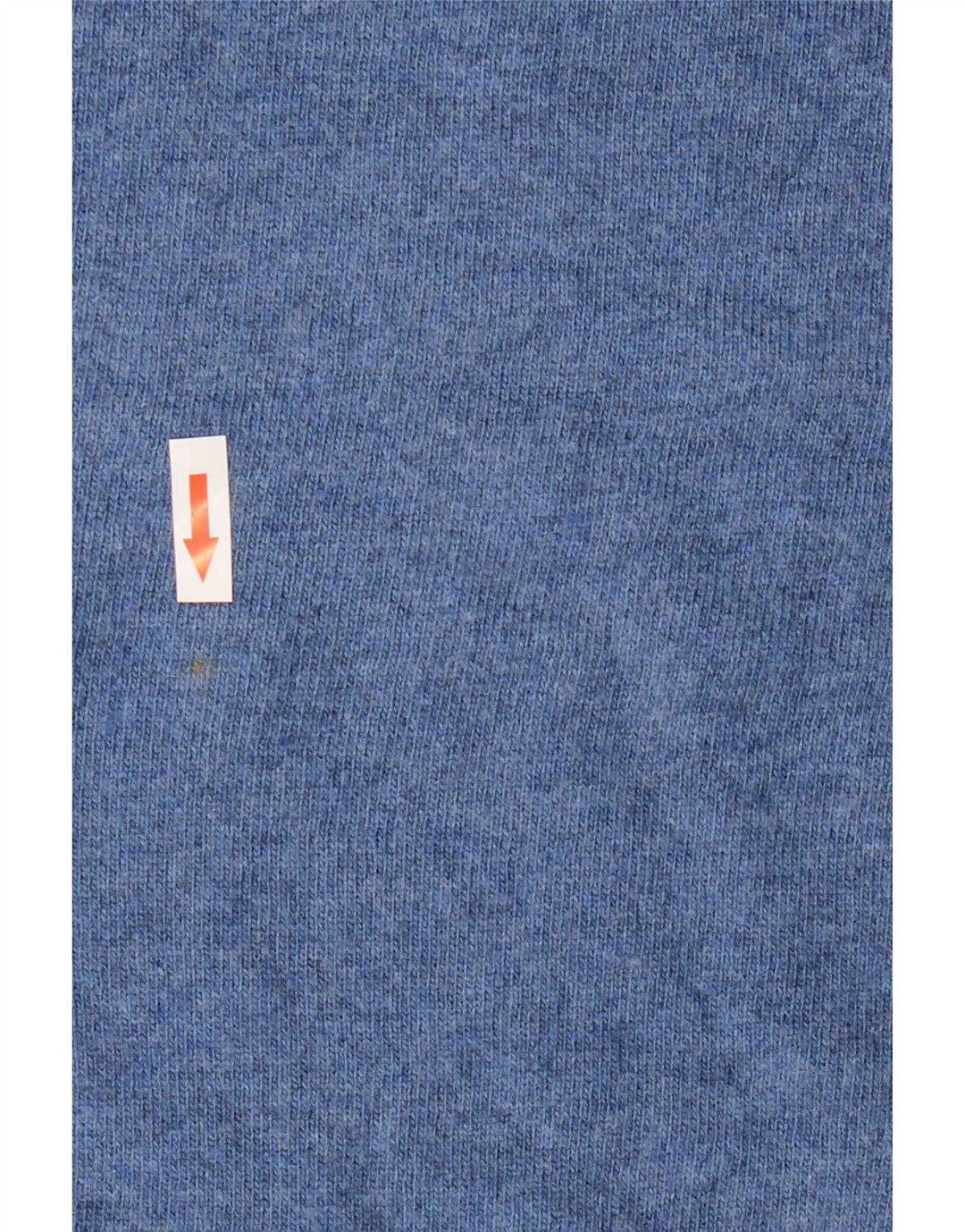 Zara Suéter masculino com gola redonda grande poliamida azul