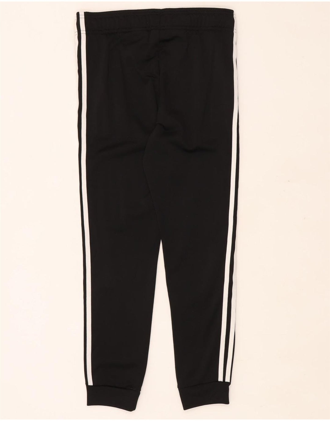 Adidas meninos calças de treino joggers 11-12 anos preto poliéster