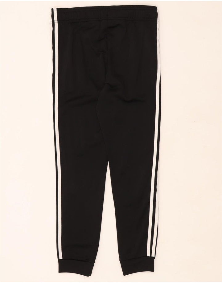 Adidas meninos calças de treino joggers 11-12 anos preto poliéster