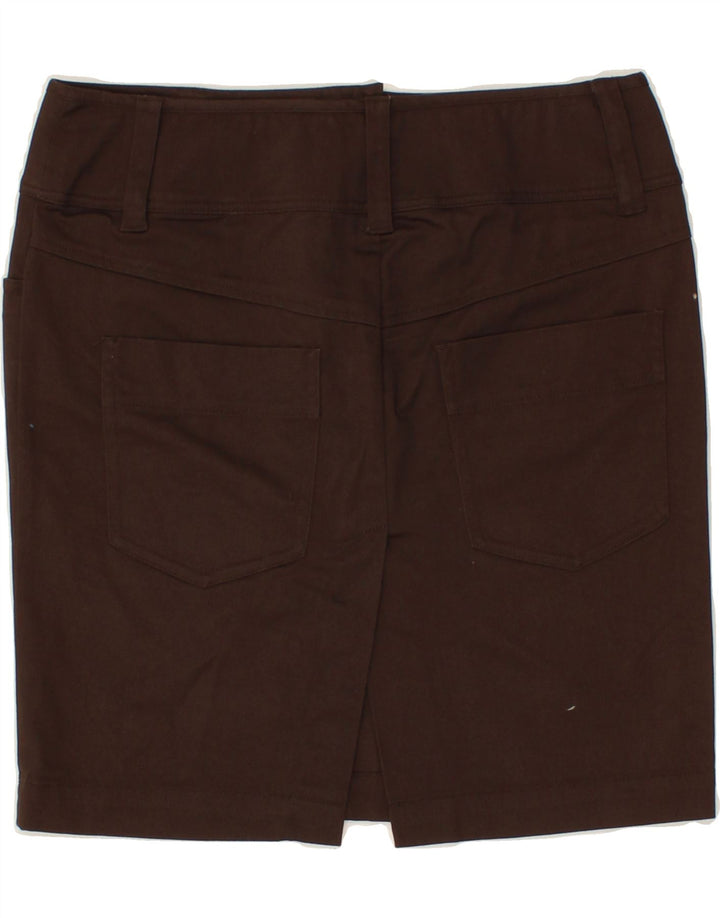 BENETTON Womens Mini Skirt W30 Medium  Brown Vintage Benetton and Second-Hand Benetton from Messina Hembry 