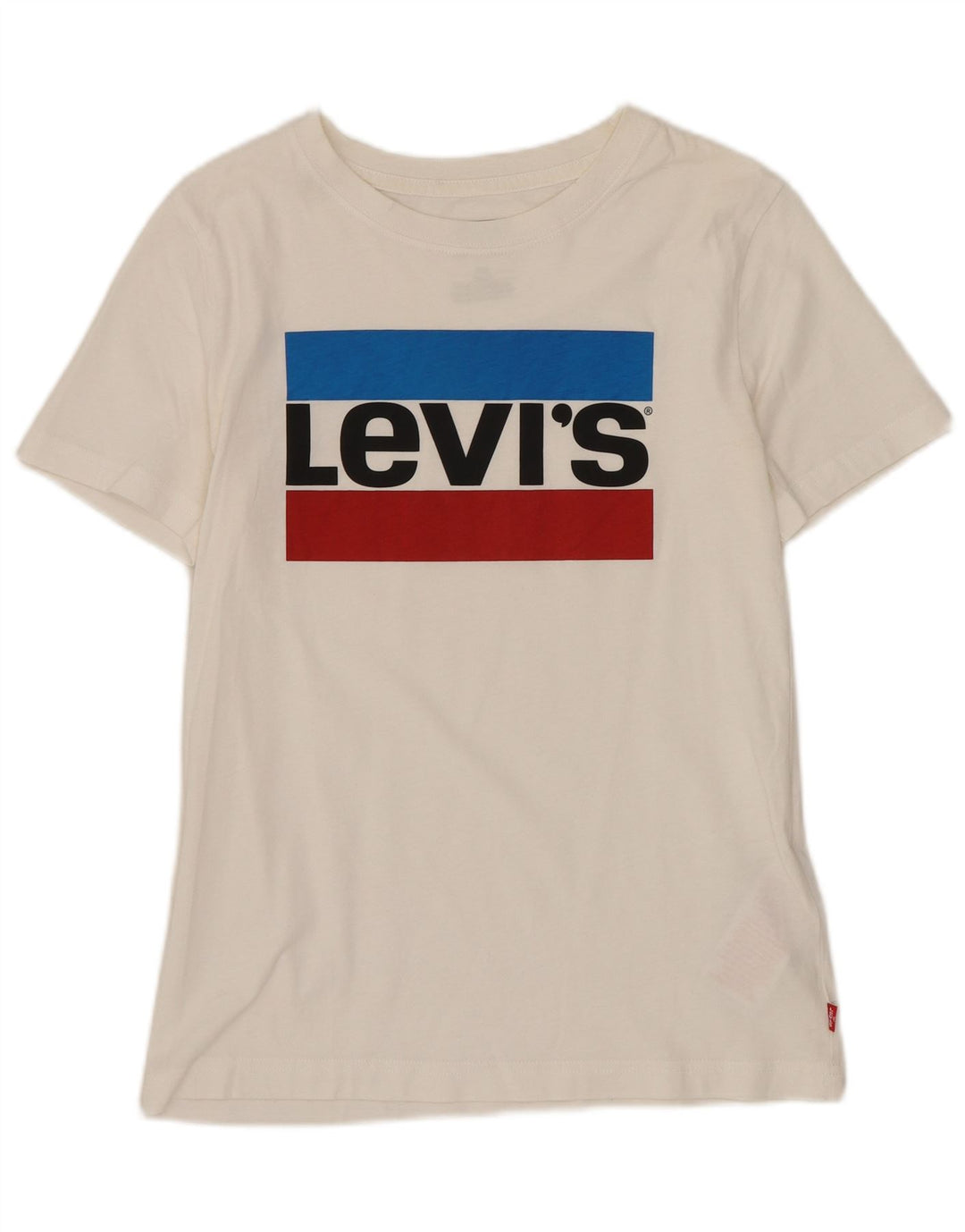 Camiseta Levi's Boys Graphic 11-12 Anos Algodão Branco