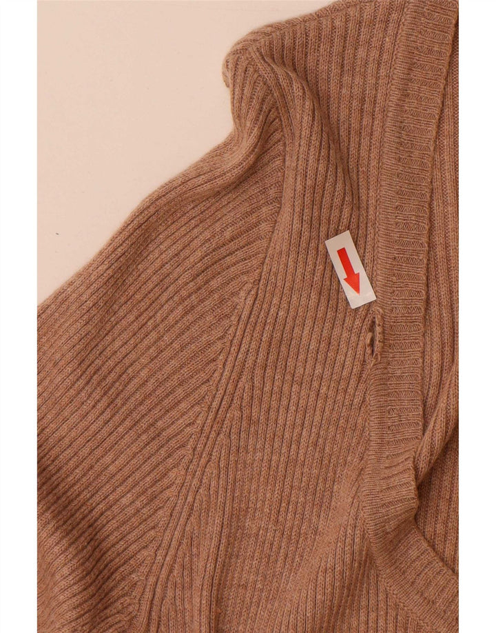 Vestido jumper feminino Marks & Spencer UK 14 viscose marrom médio
