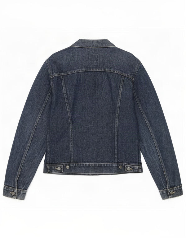 Jaqueta jeans masculina Gas UK 40 grande algodão azul
