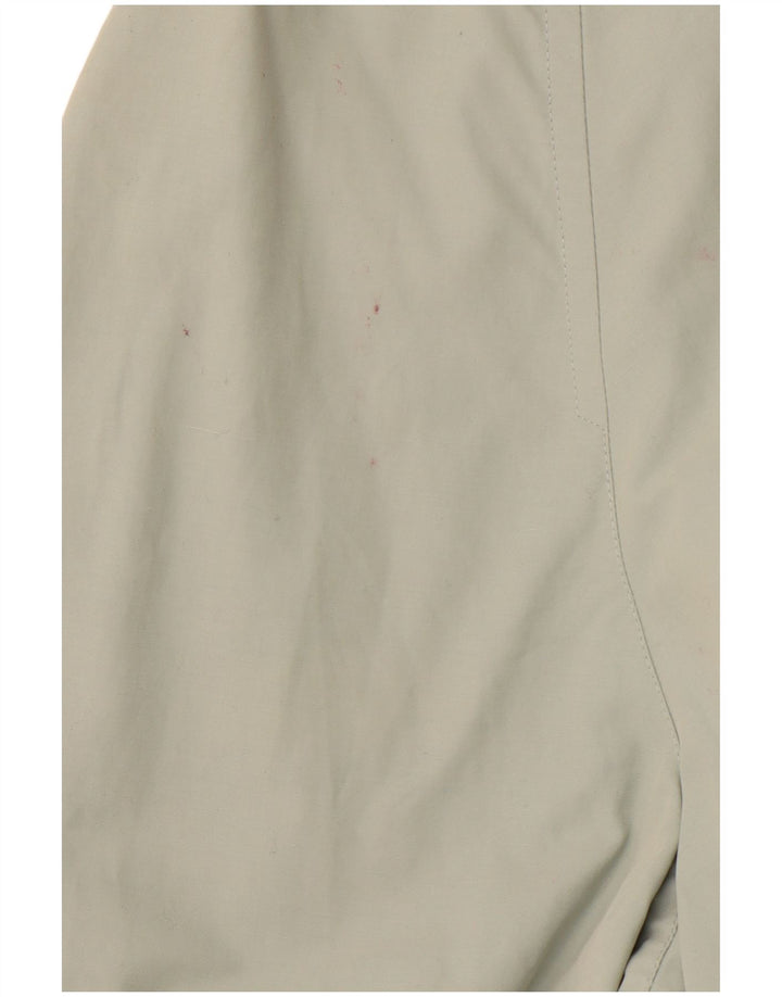 Trench Coat Masculino TRUSSARDI IT 52 XL Algodão Cinza