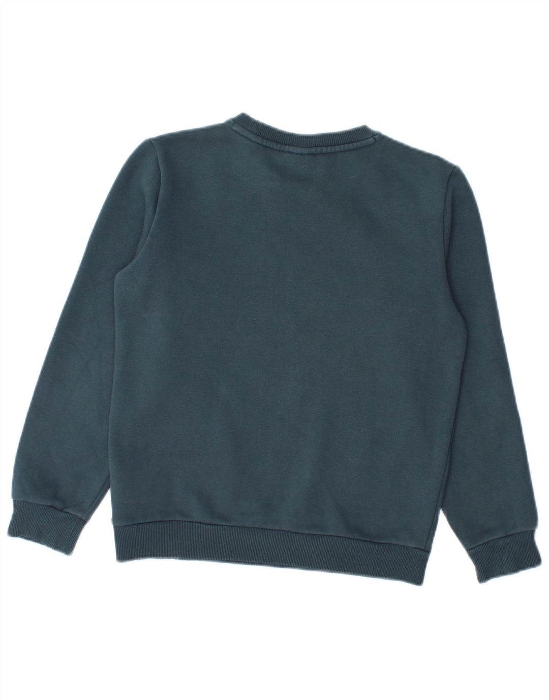 Puma Meninos Graphic Sweatshirt Jumper 11-12 Anos Azul Algodão