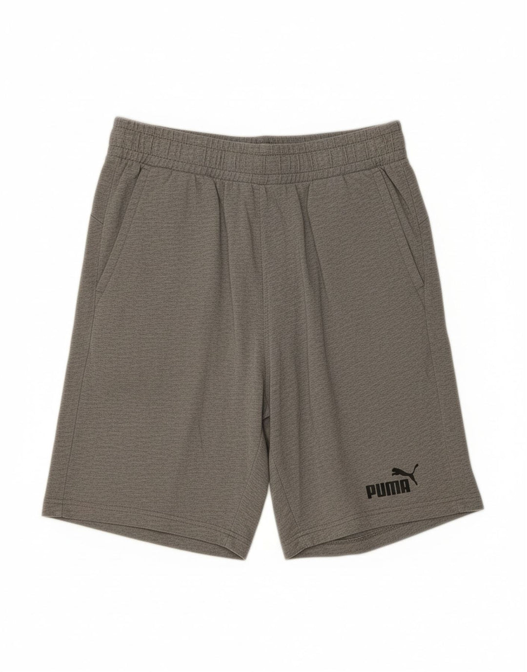 Shorts esportivos masculinos PUMA cinza médio