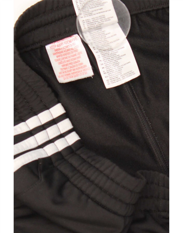 Calça de treino feminina Adidas UK 14 poliéster preto médio