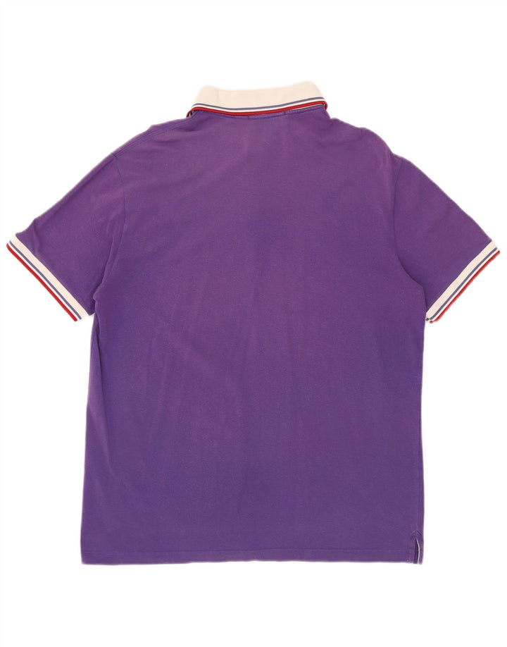 Camisa pólo masculina FRED PERRY XL algodão roxo