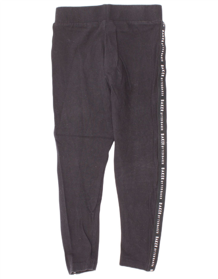 Leggings gráficas para meninas Ted Baker 6-7 anos algodão preto