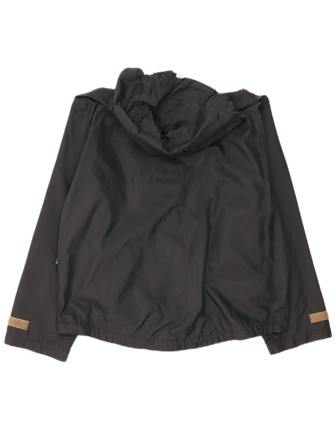 Jaqueta corta-vento masculina INVICTA com capuz Reino Unido 38 nylon preto médio