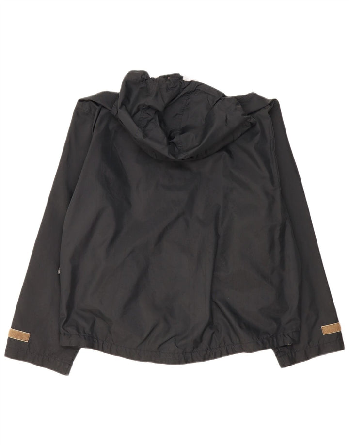 Jaqueta corta-vento masculina INVICTA com capuz Reino Unido 38 nylon preto médio