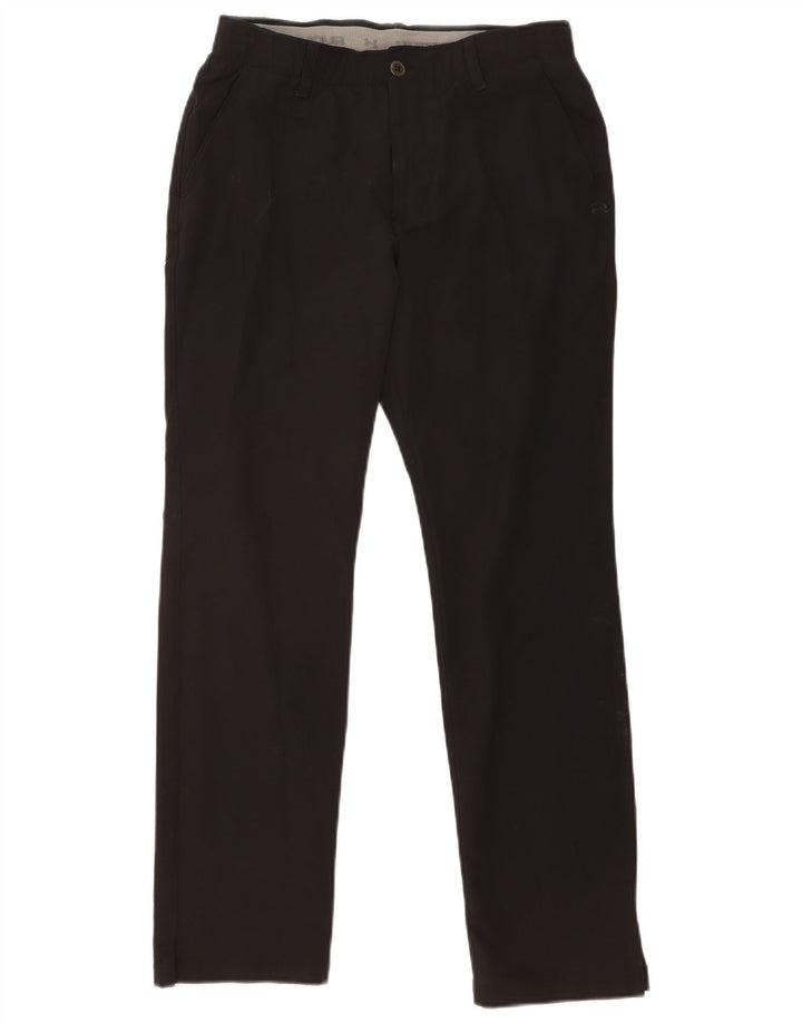 Under Armour Calça Chino Feminina Cold Gear Slim W30 L30 Poliéster Preto