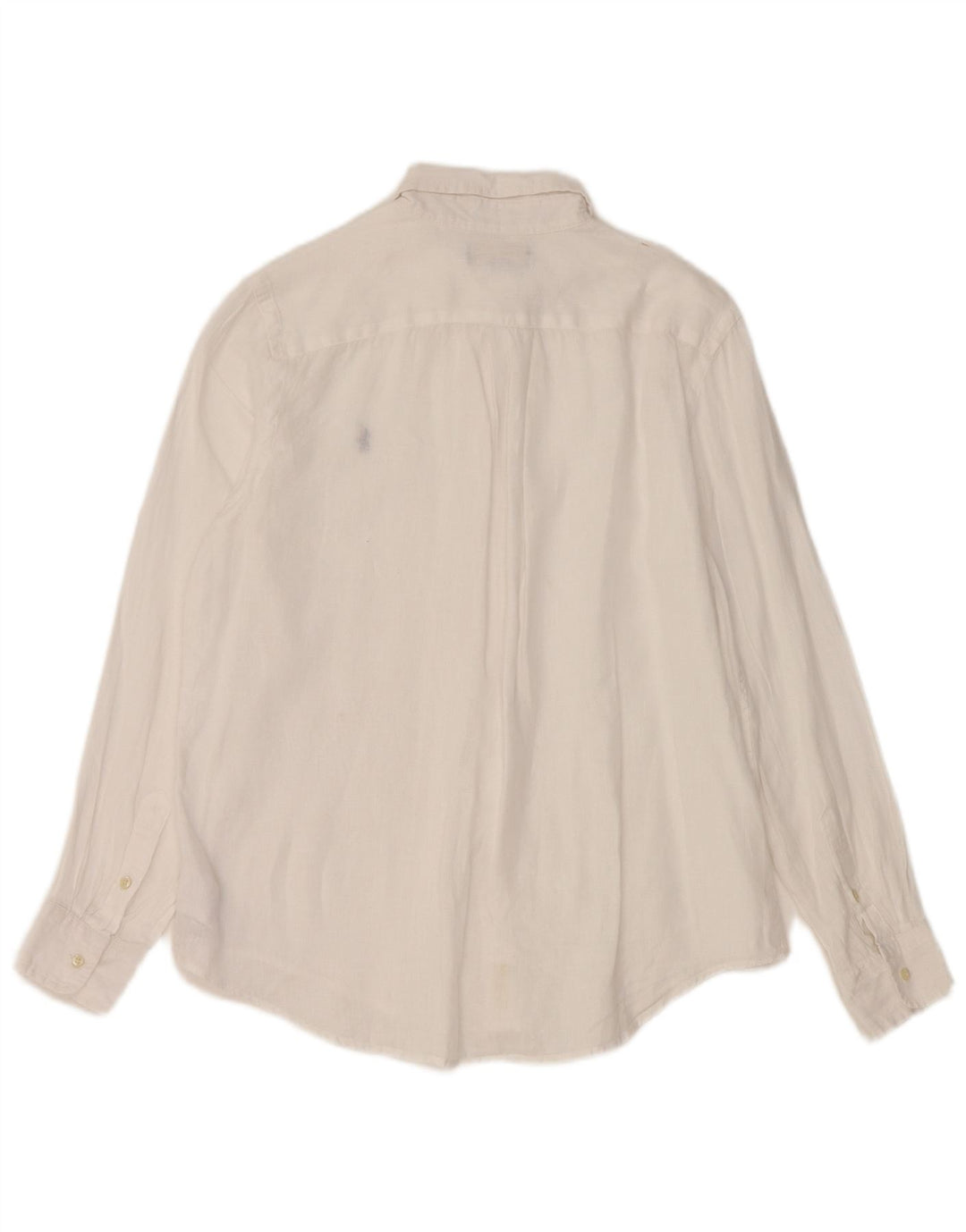 Camisa masculina Ralph Lauren 14-15 anos grande linho branco