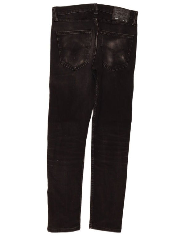 Jeans Levi's Slim Tapered Masculino W31 L32 Algodão Preto