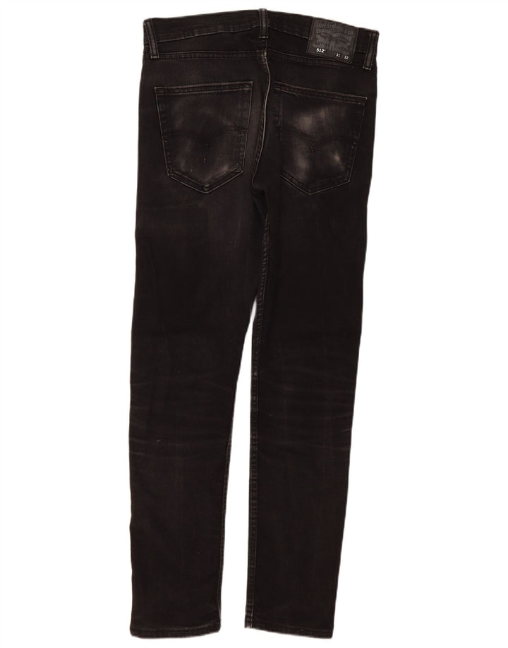 Jeans Levi's Slim Tapered Masculino W31 L32 Algodão Preto