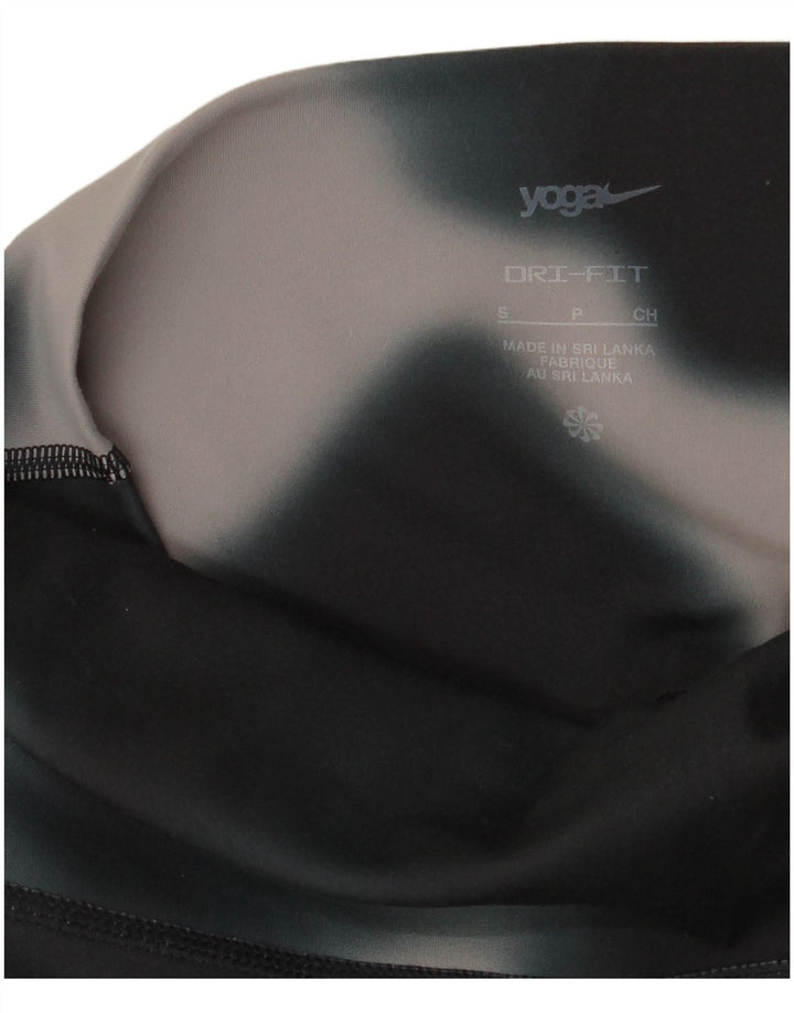 Leggings Nike Dri Fit UK 10 Pequenas Pretas Tie Dye