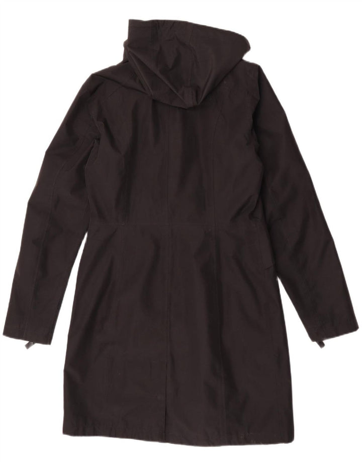 Capa de chuva feminina com capuz The North Face UK 14 poliéster preto médio