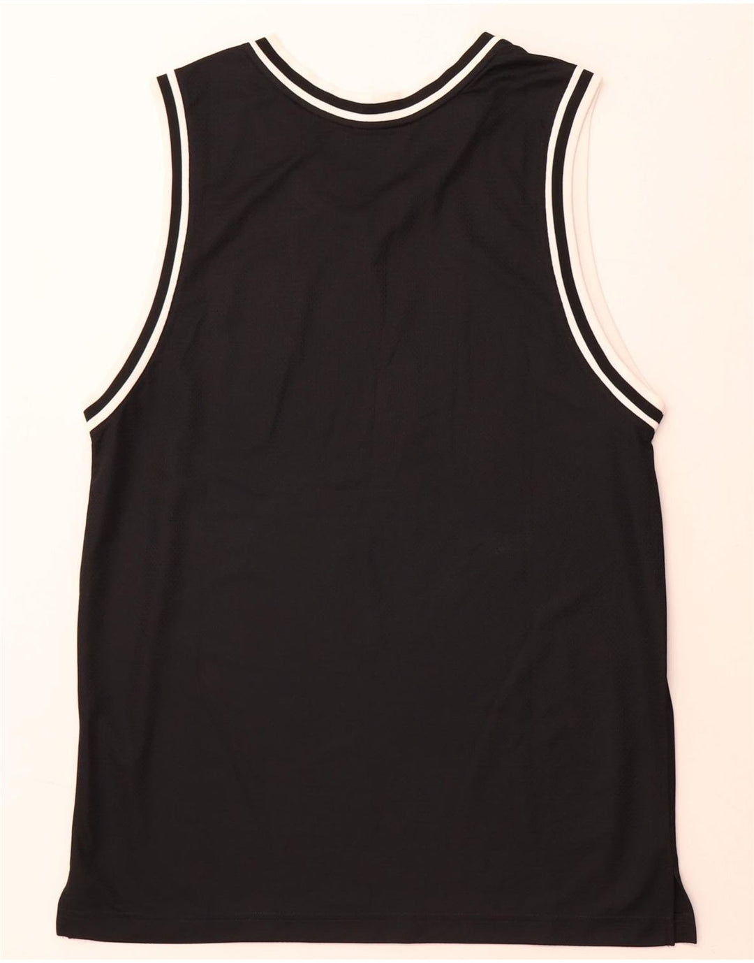 NIKE Masculino Dri Fit Vest Top Grande Poliéster Preto