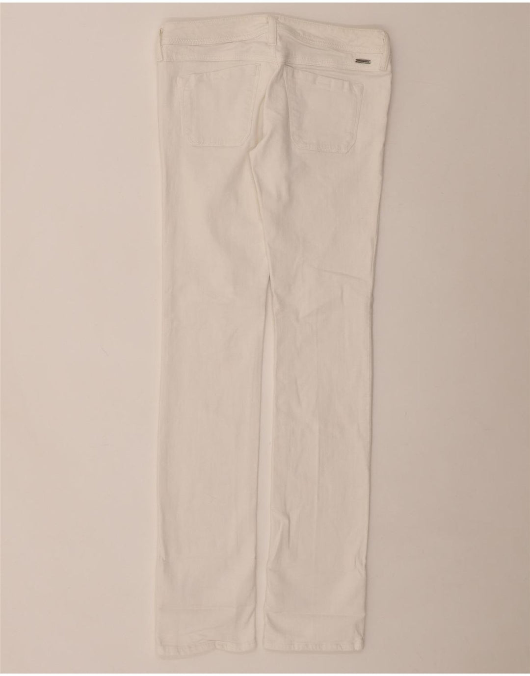 DIESEL Calça jeans feminina Lowky Slim W28 L34 algodão branco