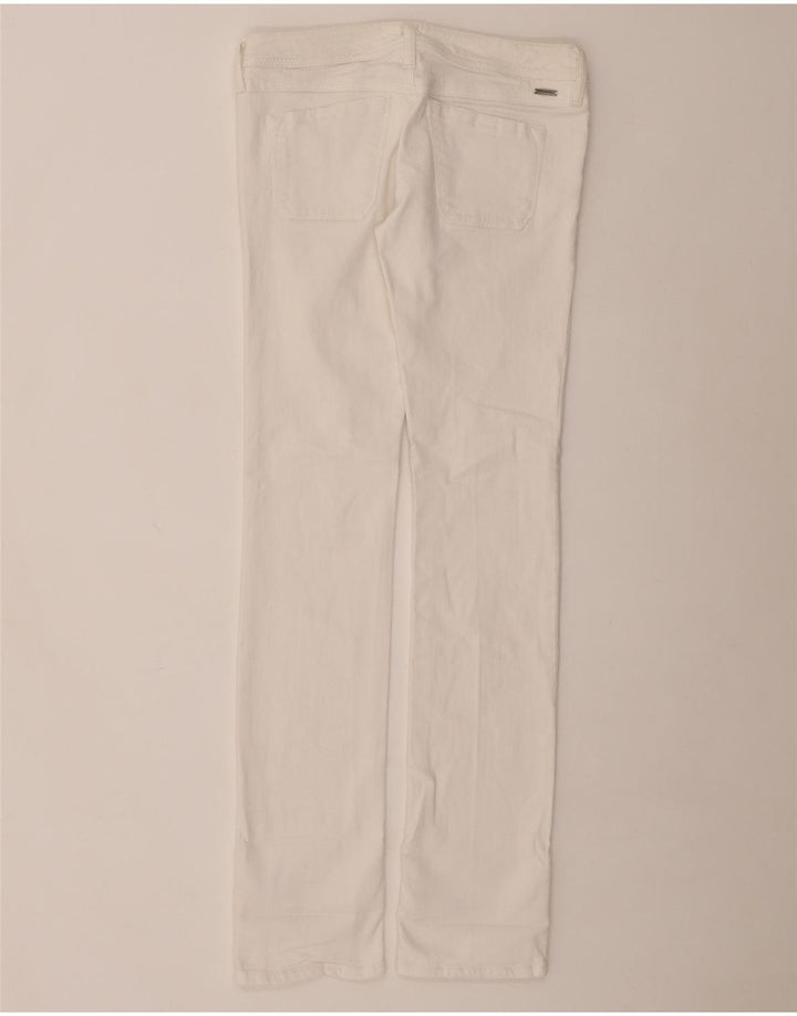 DIESEL Calça jeans feminina Lowky Slim W28 L34 algodão branco