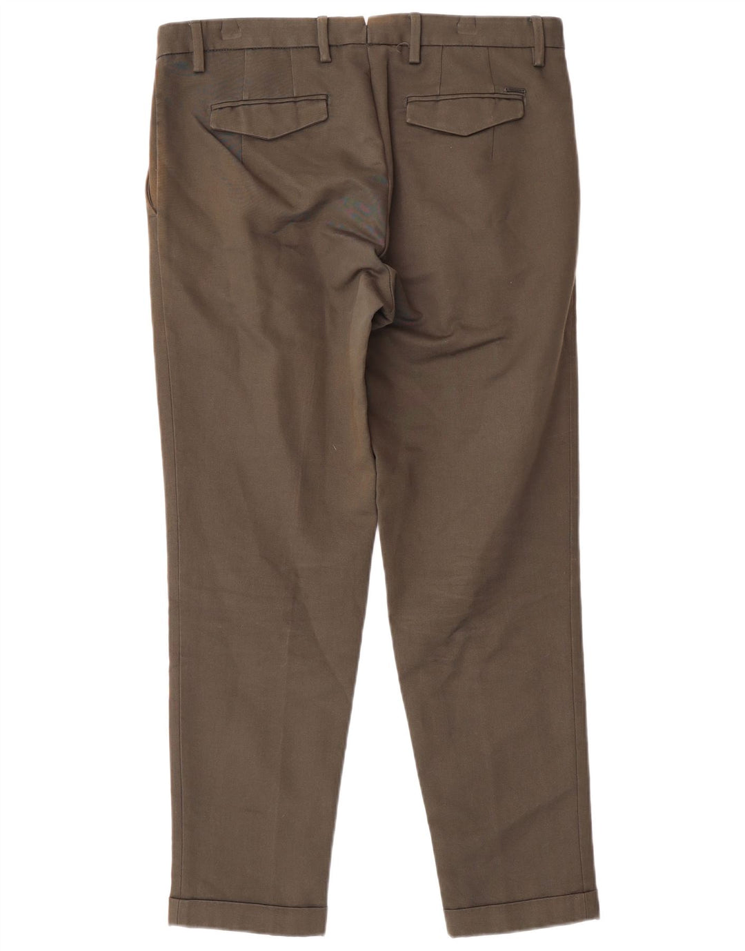 Calça Chino Masculina MASSIMO DUTTI EU 40 Médio W34 L28 Verde Clássico
