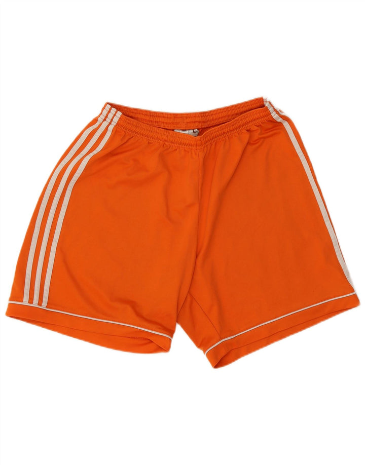 Adidas Masculino Climalite Sport Shorts Grande Laranja Poliéster