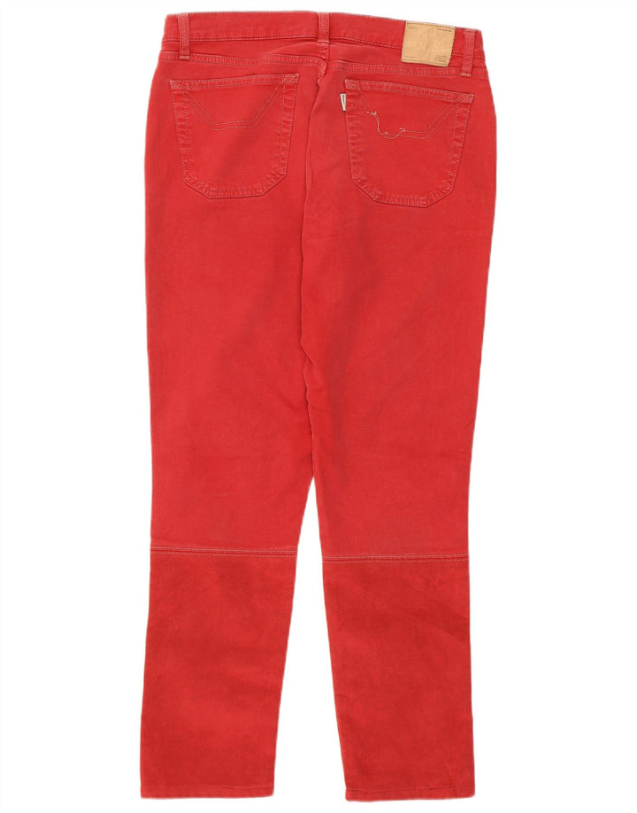 Jeans masculinos Jeckerson Slim W30 L27 Borgonha