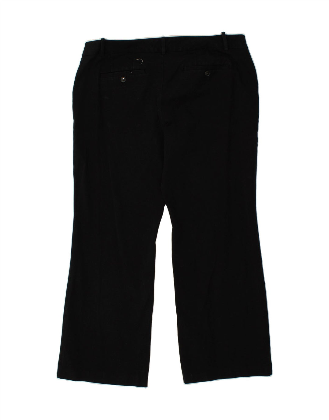 EDDIE BAUER Womens Bootcut Casual Trousers US 18 2XL W38 L28 Black Cotton | Vintage Eddie Bauer | Thrift | Second-Hand Eddie Bauer | Used Clothing | Messina Hembry 