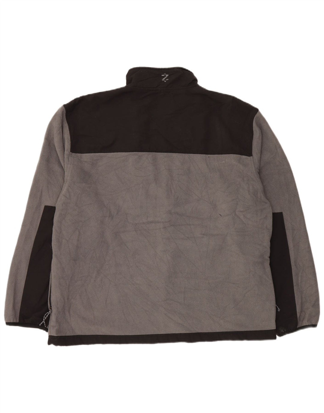 Jaqueta de lã masculina IZOD UK 44 2XL cinza Colourblock poliéster